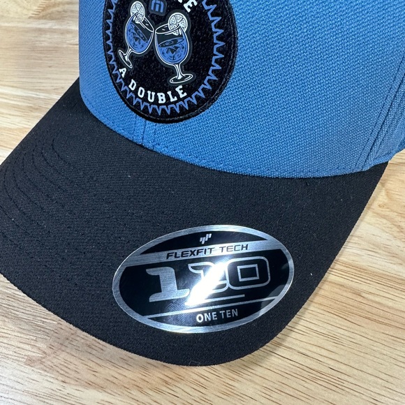 Travis Matthew Rum Days Snapback Hat Blue Golf Party 110 Flex Cap New With TAG - Picture 3 of 10